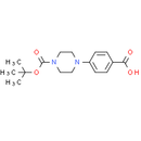 Boc-piperazine-benzoic acid