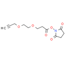 Propargyl-PEG2-NHS ester