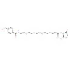 Ald-Ph-amido-PEG4-C2-NHS ester