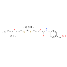 BnOH-NH-bis-(C2-S)-propane-O-isoprene ester