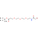Bromoacetamido-PEG3-C2-Boc