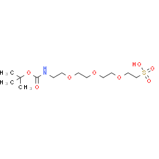 Boc-NH-PEG3-sulfonic acid