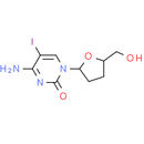 2', 3'-Dideoxy-5-iodocytidine
