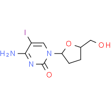 2', 3'-Dideoxy-5-iodocytidine