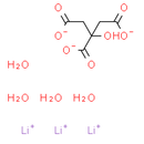 Citric acid trilithium salt tetrahydrate