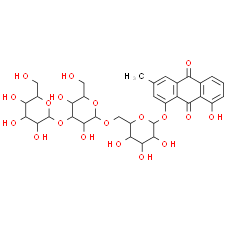 Chrysophanol triglucoside