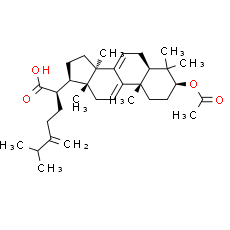 Dehydroeburicoic acid monoacetate