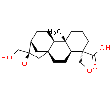 Kauran-18-oic acid, 16, 17, 19-trihydroxy-, (4α)-