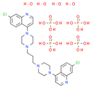 Piperaquine tetraphosphate tetrahydrate