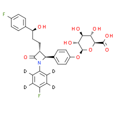 Ezetimibe phenoxy glucuronide-D4