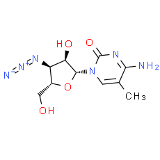 3'-Azido-3'-deoxy-5-methylcytidine