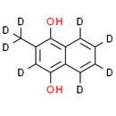 2-Methyl-1, 4-naphthalenediol-d8