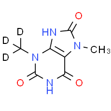 7-Methyl-3-methyluric acid-d3