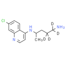 Didesethyl chloroquine-d4