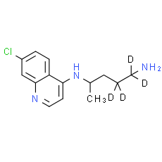 Didesethyl chloroquine-d4