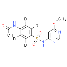 Acetylsulfamonomethoxine-d4