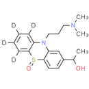 2-(1-Hydroxyethyl) promazine-d4 Sulfoxide