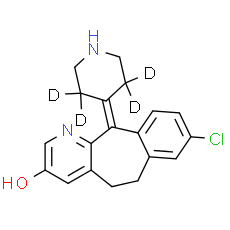 3-Hydroxy desloratadine-d4
