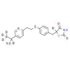 Hydroxy Pioglitazone-D5 (M-IV) (Mixture of Diastereomers)