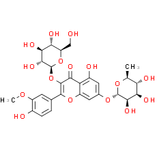 Isorhamnetin 3-glucoside-7-rhamnoside