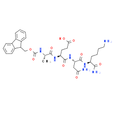 Fmoc-Ala-Glu-Asn-Lys-NH2