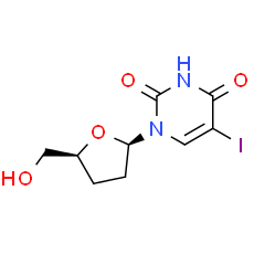 2', 3'-Dideoxy-5-iodouridine
