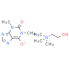 Choline theophyllinate