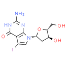 7-Iodo-7-deaza-2'-deoxyguanosine