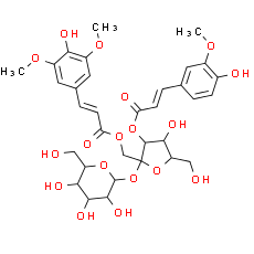 3-Feruloyl-1-Sinapoyl sucrose