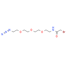 Bromoacetamido-PEG3-azide