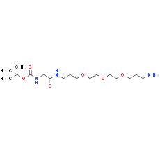 Boc-Gly-amido-C-PEG3-C3-amine