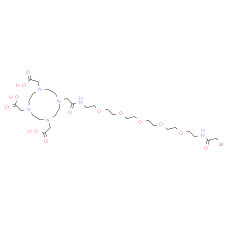 Bromoacetamido-PEG5-DOTA