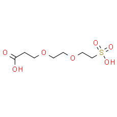 Carboxy-PEG2-sulfonic acid
