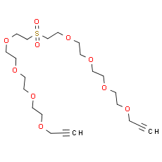 Propargyl-peg3-sulfone-peg3-propargyl