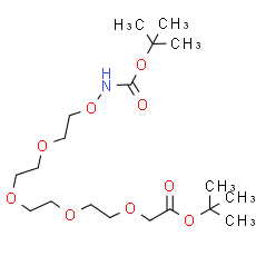 Boc-Aminooxy-PEG4-CH2-Boc