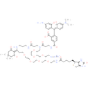 Biotin-PEG4-Dde-TAMRA-PEG3-Azide