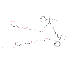 Bis-(N, N'-carboxyl-PEG4)-Cy5