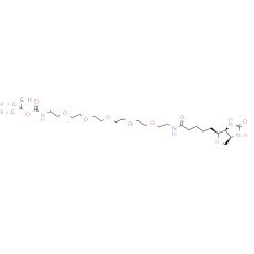 Biotin-PEG5-NH-Boc