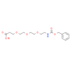Cbz-NH-PEG3-C2-acid