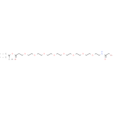 Bromoacetamido-PEG8-Boc