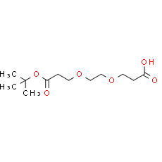 Acid-PEG2-C2-Boc