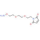 Mal-PEG2-oxyamine