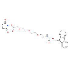 Fmoc-N-PEG3-CH2-NHS ester