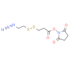 Azidoethyl-SS-propionic NHS ester
