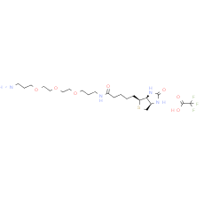 Biotin-C1-PEG3-C3-amine TFA