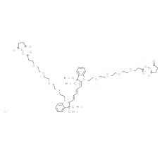 Bis-(N, N'-PEG4-NHS ester)-Cy5