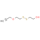 Propargyl-PEG1-SS-alcohol