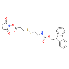 Fmoc-NH-ethyl-SS-propionic NHS ester