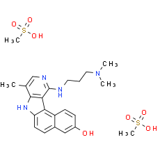 Intoplicine dimesylate