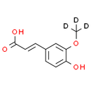 (E)-Ferulic acid-d3